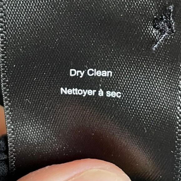 BABATON Swiss Dot Silk Blend Sheer Lined Blouse Flowy Light Black 3/4 sleeve XXS - Picture 10 of 14